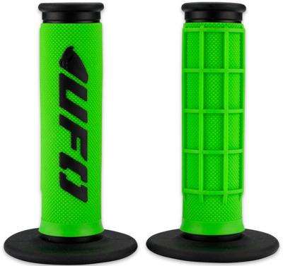 UFO PLAST rubber handvat "challenger rubber grip challenger black/green