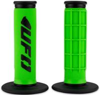 UFO PLAST rubber handvat "challenger rubber grip challenger black/green - thumbnail
