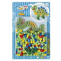 Hama maxi strijkkralenset dino, 250st. - thumbnail