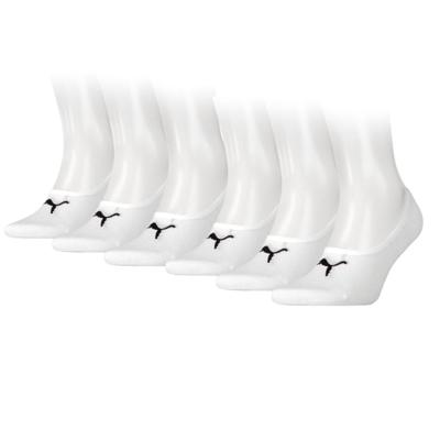 Puma Footies 6-pack Unisex Wit-39/42