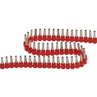 Klauke ST9728 Adereindhulzen 1.5 mm² Deels geïsoleerd Zwart 500 stuk(s) Tape on Full reel