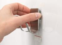 tesa POWERSTRIPS® Waterproof dubbele haak Wit Inhoud: 1 stuk(s) - thumbnail