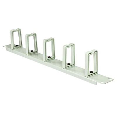 LogiLink OR101G 19 inch Kabelgeleiding voor patchkast 1 HE Grijs