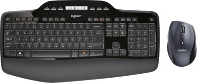 Logitech MK710 toetsenbord RF Draadloos QWERTY US International Zwart