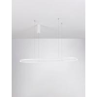 Lyora Ovale hanglampCuppe wit - 9345625 - thumbnail