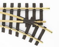 G LGB rails 12050 Wissel, Elektrisch, Rechts 300 mm 30 ° 645 mm 1 stuk(s) - thumbnail