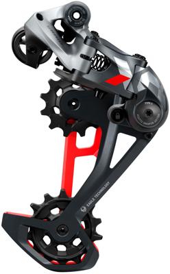 SRAM schaltwerk "x01 eagle" rear derail. x01 eagle 52t red