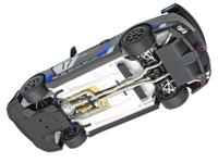 Tamiya 51614 1:10 Body Ford Mustang GT4 Ongeverfd, niet gesneden - thumbnail