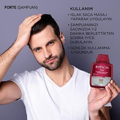 Bioxsine Forte shampoo anti haaruitval 300 Milliliter