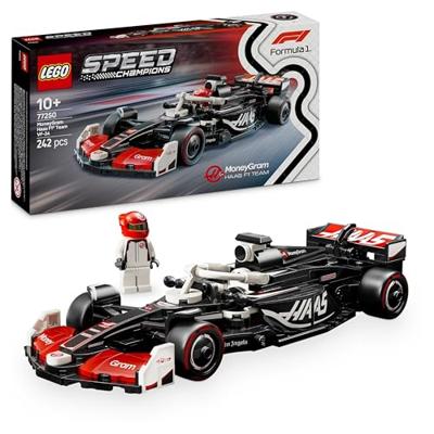 LEGO Speed Champions 77250 MoneyGram Haas Team VF-24 F1-auto - Speelgoed voor kinderen vanaf 10 jaar