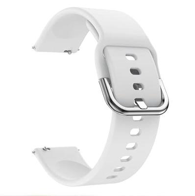 Siliconen sportband - Wit - Xiaomi Mi Watch / Xiaomi Watch 2 / Xiaomi Watch S1 / S2 / S3 / S4