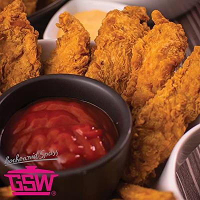 5-delige multifunctionele wok - GSW - 860956 - Gegoten staal - 32 cm - Geschikt voor alle kookplaten, inclusief inductie