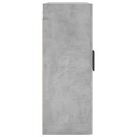 Hangkast 69,5x34x90 cm betongrijs - thumbnail