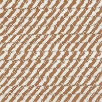 VidaXL Opbergmand ø 51x33 cm katoen bruin en wit - thumbnail