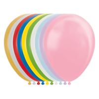 Globos Ballonnen metallic pearl mix kleuren 30cm, 100st. - thumbnail