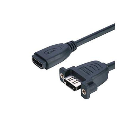 Lyndahl LKPK005 HDMI-kabel HDMI Adapterkabel HDMI-A-bus 0.2 m Zwart Lyndahl LKPK005 HDMI-kabel HDMI Adapterkabel HDMI-A-bus 0.2 m Zwart