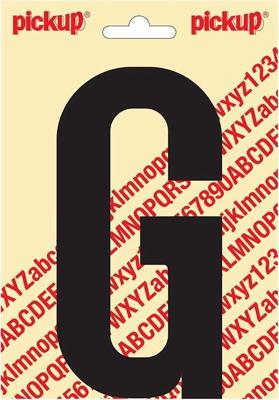 Plakletter Nobel Sticker letter G zwart Pickup - Pickup Plakletter Nobel Sticker letter G zwart Pickup - Pickup