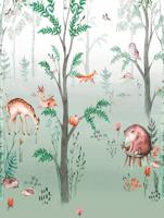 Dutch Cute Walls- Forest Friends 212x280cm - CW6041-1 - thumbnail