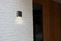 Kleine RVS gevelverlichting met helder witte LED lichtbron (4000K) Lutec Gemini - thumbnail