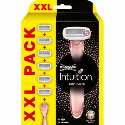 Wilkinson Wilkinson Intuition Complete Scheermes XXL Voordeelverpakking 6 stuks Wilkinson Wilkinson Intuition Complete Scheermes XXL Voordeelverpakking 6 stuks