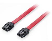 Equip 111901 SATA-kabel, 1 m, SATA, 7-polig, rood - SATA-kabel (1 m, SATA III, SATA 7-polig, SATA 7-polig, stekker/stekker, rood) - thumbnail
