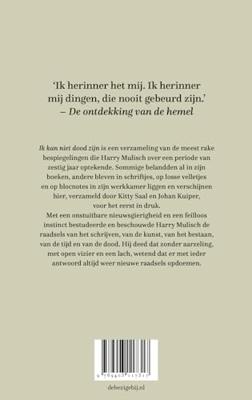 Ik kan niet dood zijn - Harry Mulisch - Hardcover (9789403117317) Ik kan niet dood zijn - Harry Mulisch - Hardcover (9789403117317)