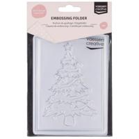 Vaessen Creative • embossing folder kerstboom figuren - thumbnail