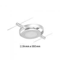 Paulmann Wire Systems 12V-kabelsysteem lamp 4.5 W LED Chroom (mat), Chroom - thumbnail