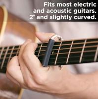 Shubb C1N Brushed Nickel Standard capo voor elektrische en westerngitaar - thumbnail