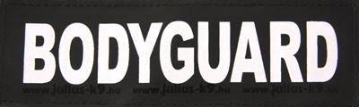 Julius-K9 tekstlabel Bodyguard 16 x 5 cm