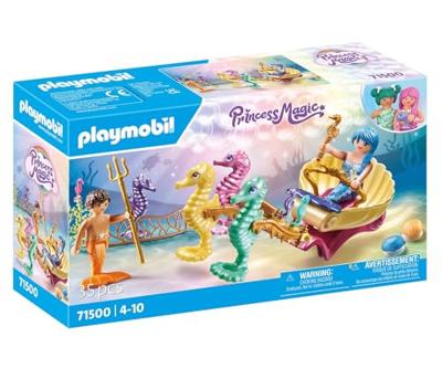 PLAYMOBIL Princess Magic zeemeermin zeepaardkoets 71500