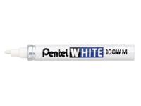 Pentel Paint Marker White schrijfpunt: 3,9 mm, schrijfbreedte: 3 mm - thumbnail