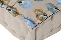 Tuinstoel DKD Home Decor Blauw Beige 155 x 76 x 65 cm 150 x 76 x 20 cm - thumbnail