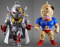 Kinnikuman Sofvi Soft Vinyl Figure Defo Burst Muscle Kinnikuman & Goldman - thumbnail