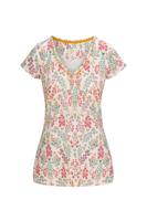 Pip Studio Pip Studio Toy Short Sleeve Top Primavera White S - thumbnail