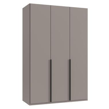 Kledingkast Milaan 3-deurs - greige - 236x135x58 cm