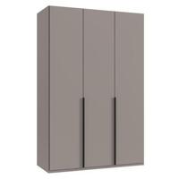 Kledingkast Milaan 3-deurs - greige - 236x135x58 cm - thumbnail