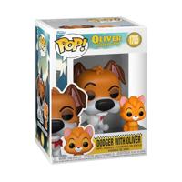 Oliver & Company Funko Pop Vinyl: Dodger with Oliver - thumbnail