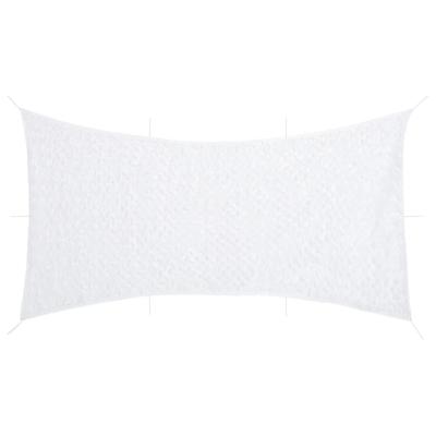 VidaXL Camouflagenet met opbergzak 600x414 cm wit