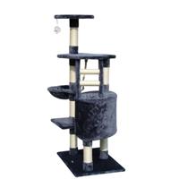 Krabpaal voor katten Gloria Sinu Grijs 7,5 cm 55 x 40 x 120 cm - thumbnail