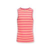 Kids ONLY zomer top meisjes - rib gestreept - zalm roze - Kogkenya - thumbnail