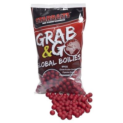 Starbaits Grab & Go Global Boilies 14mm 1Kg Spice