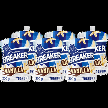 Melkunie Breaker Vanille Yoghurt 6 x 200 g bij Jumbo