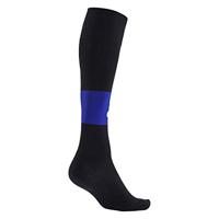 Craft 1905581 Squad Contrast Sock - Black/Club Cobolt - 31/33 - thumbnail