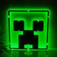 Minecraft Creeper muurlamp - thumbnail