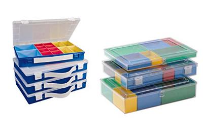 Hünersdorff Assortimentskoffer (l x b x h) 332 x 232 x 55 mm Aantal vakken: 24 Variabele onderverdeling Inhoud 1 stuk(s)