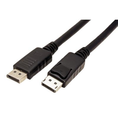 VALUE DisplayPort Cable, DP-DP, LSOH, M/M, zwart, 2 m VALUE DisplayPort Cable, DP-DP, LSOH, M/M, zwart, 2 m