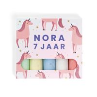 Stoepkrijt bedrukken - 6 stuks - thumbnail