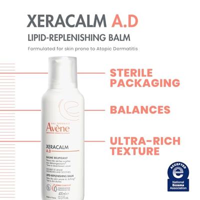 Avène XeraCalm A.D Balsem, Zeer droge huid met neiging tot atopisch eczeem en jeuk 200ml - thumbnail