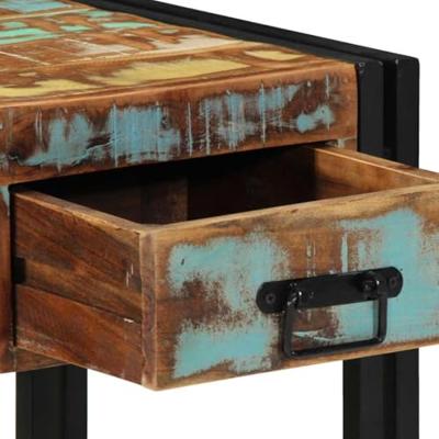 Nachtkastje 2 pcs 40 x 40 x 50 cm massief gerecycled hout